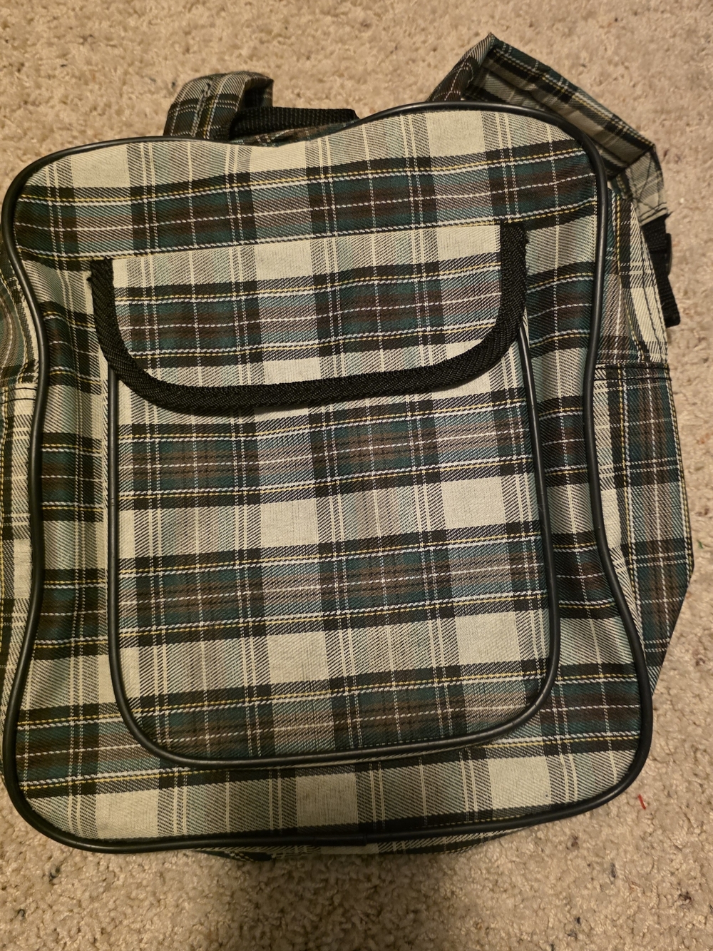 4/$25 Deal! Retro Plaid Backpack Stylr Bag